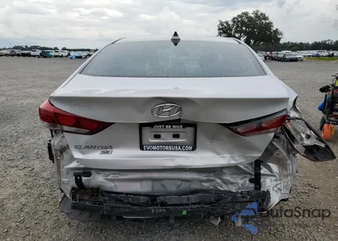 2017 Hyundai Elantra Se из США, поврежденный, VIN 5NPD74LF2HH080744